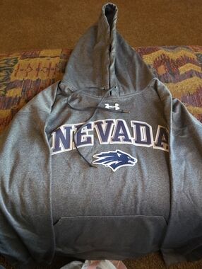 Under Armour Grey Nevada Zip-Up Hoodie